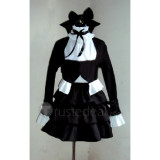 Fairy Tail Erza Scarlet Black Maid Outfits Cosplay Costume