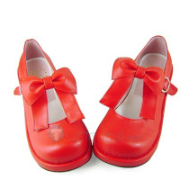 Cardcaptor Sakura Kinomoto Sakura Red Lolita Cosplay Shoes