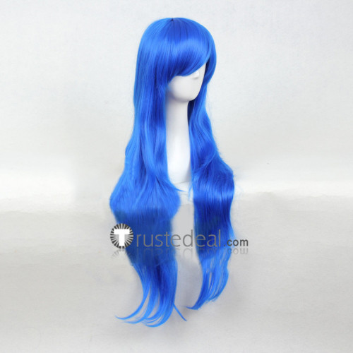 My Little Pony Friendship Is Magic Princess Luna Curly Blue Cosplay Wig