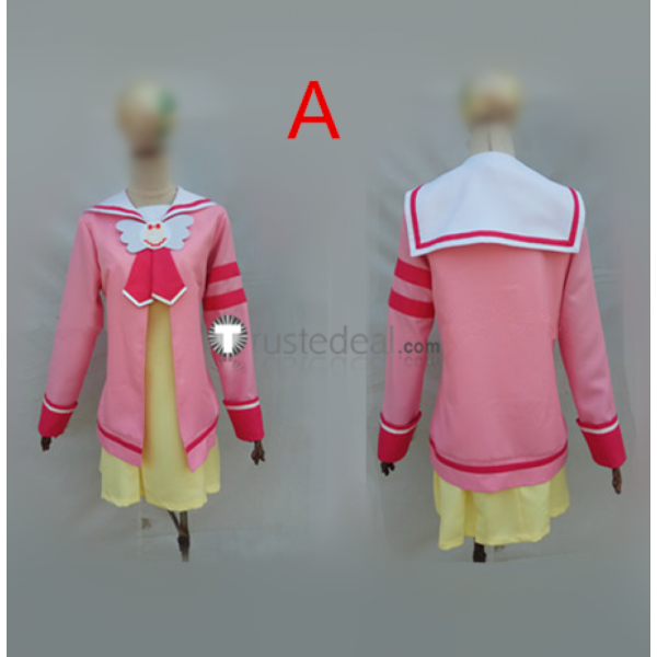 Prism Paradise PriPara Aroma Kurosu Mikan Shiratama School Uniform Cosplay Costumes