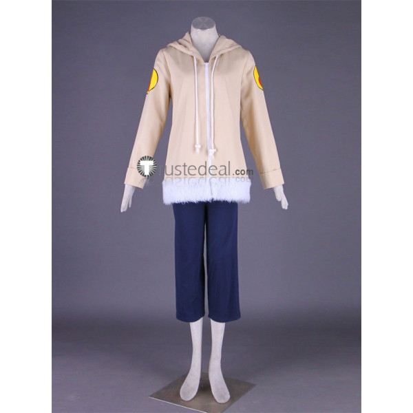 Naruto Hyuuga Young Hinata Jacket Trousers Cosplay Costume