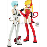 Neon Genesis Evangelion Rei Ayanami White Jumpsuit Cosplay Costume