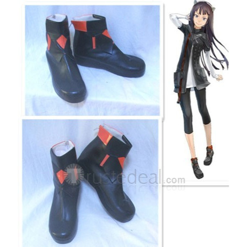 Guilty Crown Tsugumi Cosplay Boots Shoes