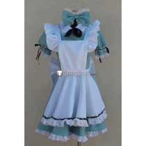 Vocaloid Hatsune Miku Alice in Musicland White Cosplay Costume
