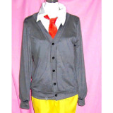 Maid Sama Hinata Shintani Gray Sweater Cosplay Costume