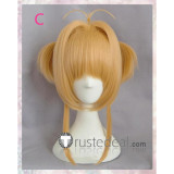 Cardcaptor Sakura Kinomoto Brown Blonde Cosplay Wig