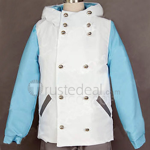 Dramatical Murder Seragaki Aoba Kids White Cosplay Costume