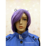 Code Geass Lloyd Asplund Purple Cosplay Wig