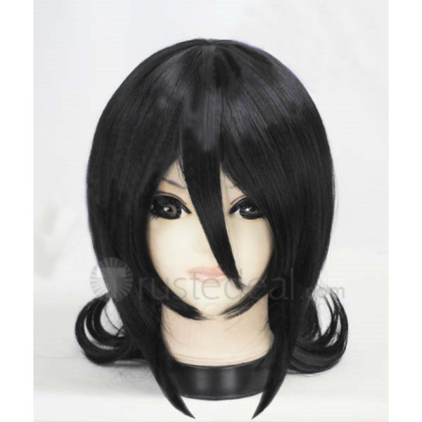 Bleach Kuchiki Rukia Short Black Cosplay Wig