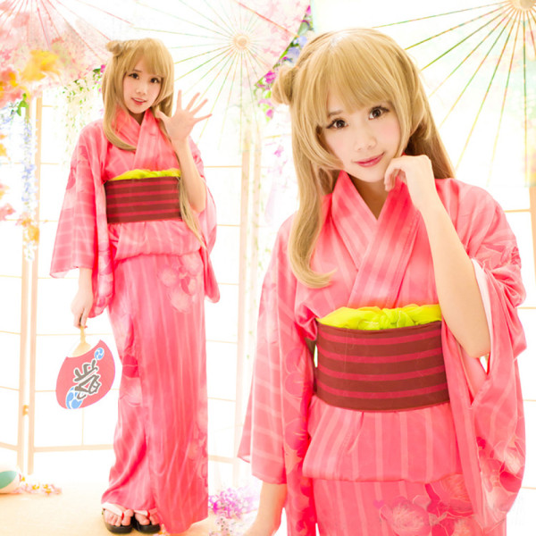 Love Live Minami Kotori Common Kimono Cosplay Costume