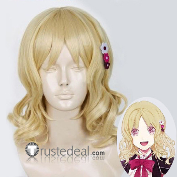 Diabolik Lovers Komori Yui Blonde Cosplay Wig
