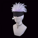 Jujutsu Kaisen Sorcery Fight Satoru Gojo Silver Purplish Cosplay Wigs