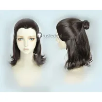 Game of Thrones Arya Stark Brown Braids Cosplay Wig