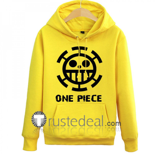 One Piece Trafalgar Law Velvet Hoodies Cosplay with Long Sleeves for Women  and Men