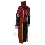 Tales Of the Abyss Luke Berserker Red Jacket Cosplay Costume