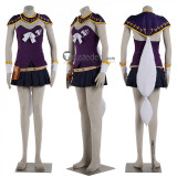 Fairy Tail Erza Gray Natsu Lucy Elfman Wendy Grand Magic Games Purple Cosplay Costumes