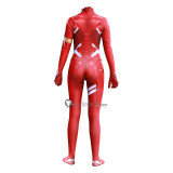 Darling in the Franxx Zero Two Code 002 Spandex Zentai Red Bodysuit Cosplay Costume