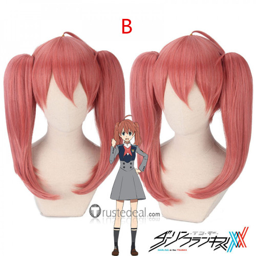 Darling in the Franxx Miku 390 Red Cosplay Wig