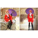 Gintama Kagura Kimono Cosplay Costume