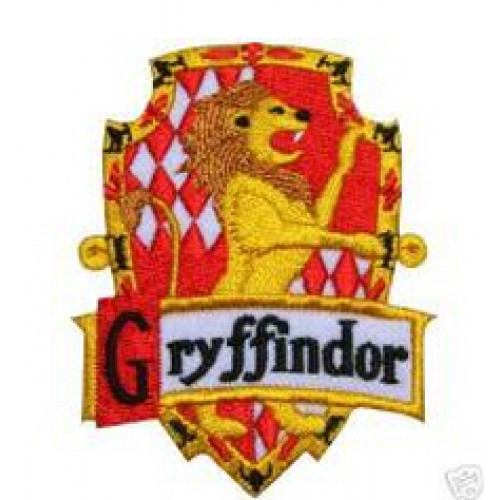 Harry Potter Lion Pattern Gryffindor Cosplay Badge