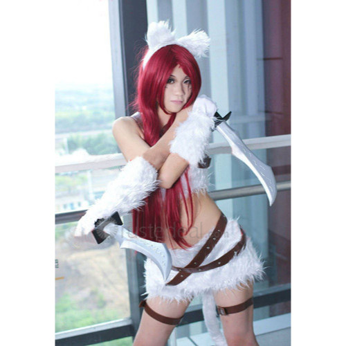 League of Legends Kitty Cat Katarina Du Couteau Stylish Cosplay Costume