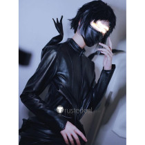 Bungou Stray Dogs Ryunosuke Akutagawa Demonic Armour Black Bodysuit Cosplay Costume