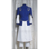 YuGiOh V Quinton Blue Purple White Cosplay Costume