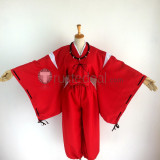 InuYasha Feudal Fairy Tale InuYasha Red Cosplay Costume