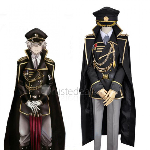 K Project Yashiro Kuroh Seri Fushimi Neko Misaki Anna Tatara Mikoto Reisi Military Uniform Cosplay Costume