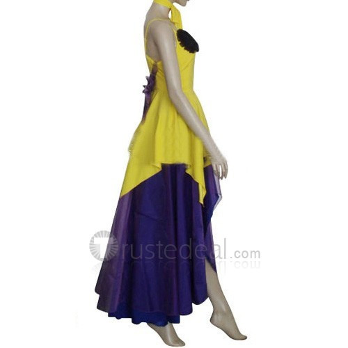 Sailor Moon Luna Human Form Cosplay Costume Fk8