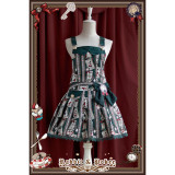 Infanta Elegant Rabbit Poker Short Sleeves Lolita JSK Dress