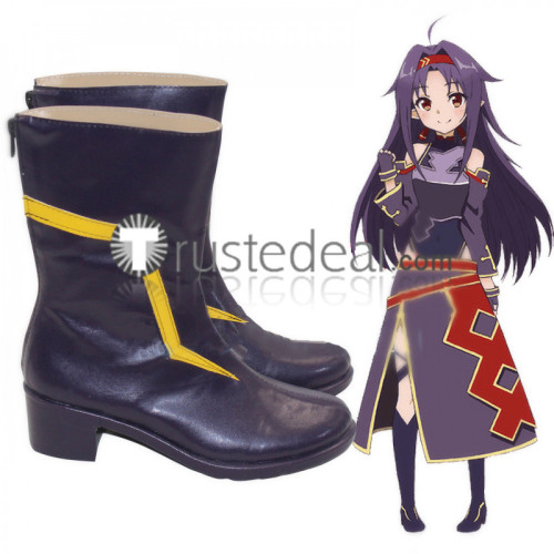 Sword Art Online Konno Yuuki Cosplay Shoes Boots