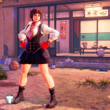 Street Fighter 5 V SAKURA Cosplay Costume