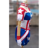 The Avengers Captain America Genderbend Cosplay Costume