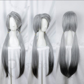 Zootopia Officer Judy Hopps Short and Long Silver Grey Cosplay Wigs
