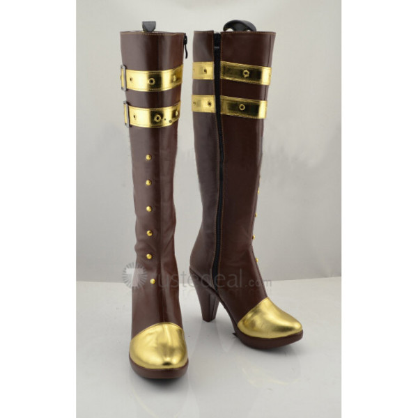 League of Legends Caitlyn Cosplay Boots Shoes