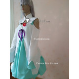 Re Zero Kara Hajimeru Isekai Seikatsu Emilia Daily White Green Cosplay Costume