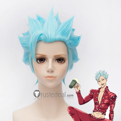 The Seven Deadly Sins Ban Blue Cosplay Wig