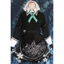 Touhou Izayoi Sakuya Black Maid Cosplay Costume