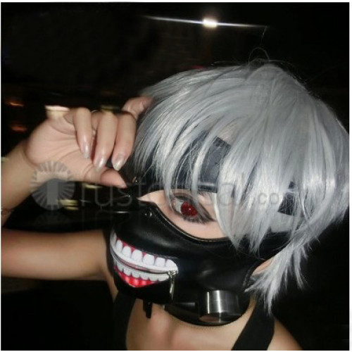 Tokyo Ghoul Ken Kaneki Mask Cosplay Accessory Props