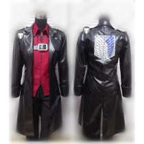 Shingeki No Kyojin Attack on Titan The Wings of Counterattack Levi Cosplay Costume