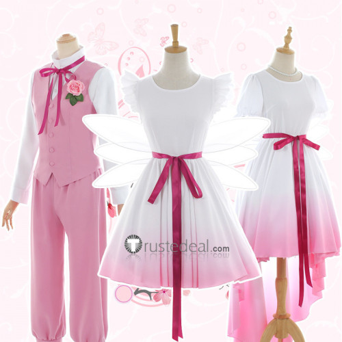 Cardcaptor Sakura Clear Card Fairy Sakura Tomoyo Syaoran Cosplay Costumes