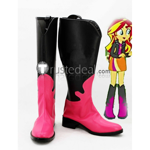 My Little Pony Equestria Girls Sunset Shimmer Cosplay Boots Shoes