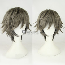 Hitorijime My Hero Kensuke Ooshiba Gray Cosplay Wig