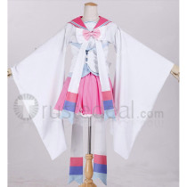 Pokemon Gijinka Sylveon Pink Kimono Cosplay Costume