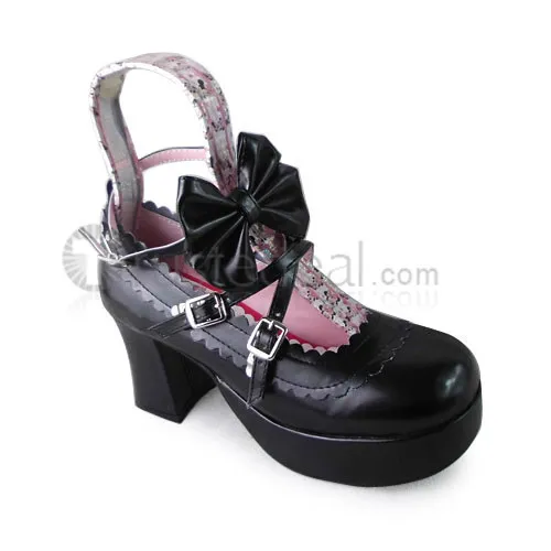 Antaina Floral Bow Princess Lolita Shoes