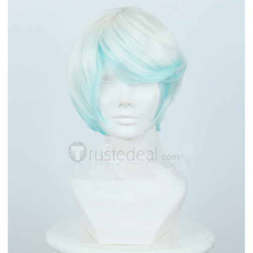 Tales Of Zestiria Mikleo White Blue Cosplay Wig