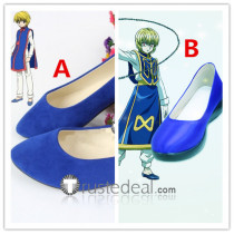 Hunter X Hunter Kurapika Blue Cosplay Shoes Boots