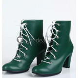 Sailor Moon Sailor Jupiter Kino Makoto Green Cosplay Shoes Boots