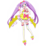 Prism Paradise PriPara Laala Manaka White Yellow Cosplay Costume